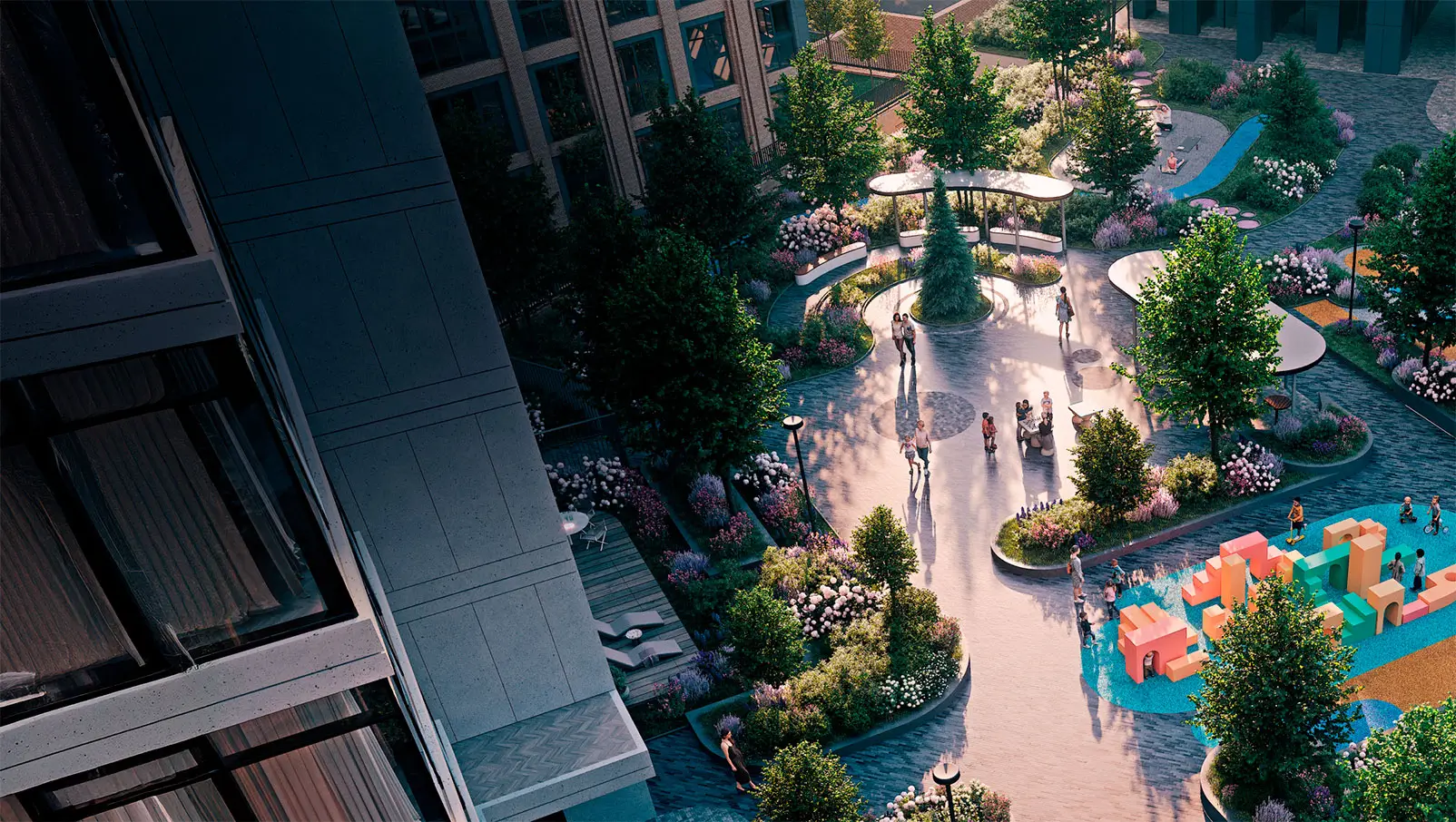 Живите рядом  с парком